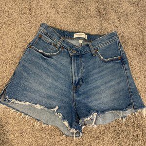 Abercrombie & Fitch Curve Love High Rise Mom Short